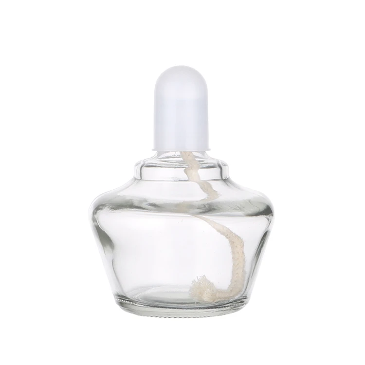 Laboratory 150ml Glass Alcohol Lamp With Plastic Cap Or Glass Cap